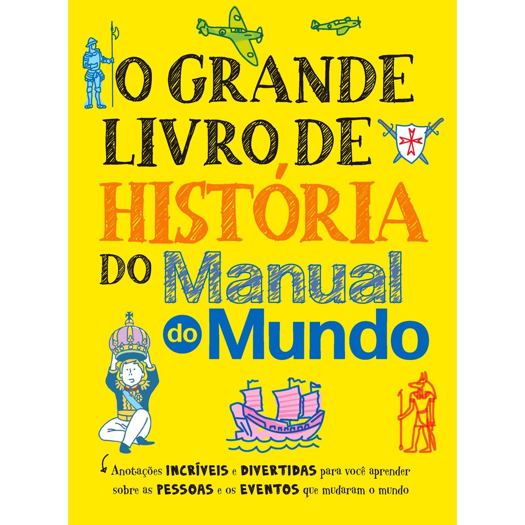 O grande livro de história do Manual do Mundo PKS-DF