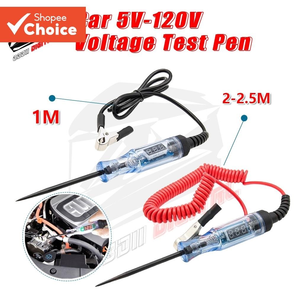 Testador De Circuito De Tensão De Carro 6V-24V-Sonda De Display Digital LED Para Reparo De Automóveis