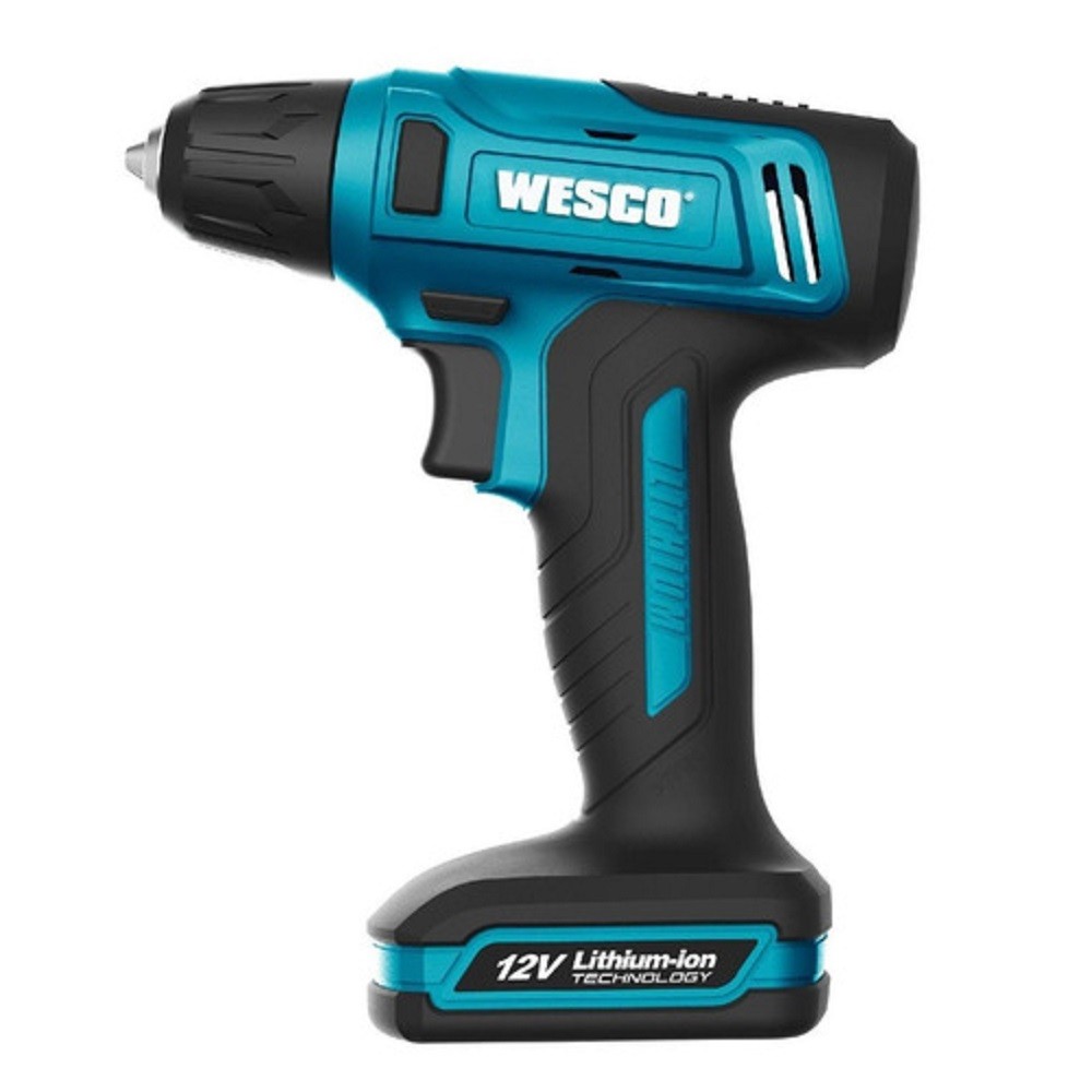 Parafusadeira E Furadeira 12v Bateria 1.3 Ah Li-ion Wesco em Oferta na Shopee