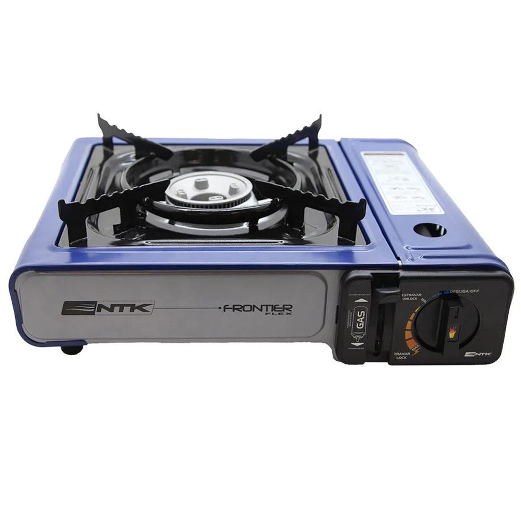 Fogareiro Portátil Frontier para Camping com Adaptador - Nautika em Oferta na Shopee