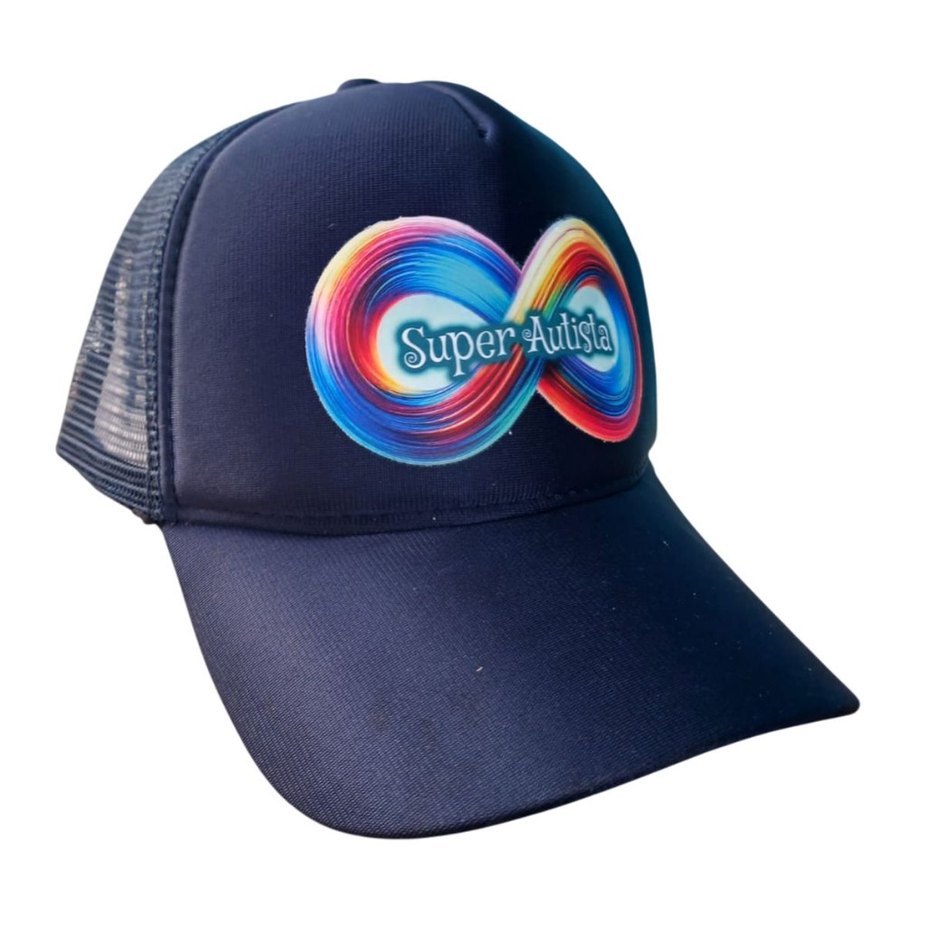 Kit Roupas Infinity Camisa e Boné para Autistas - Diferente é ser Você