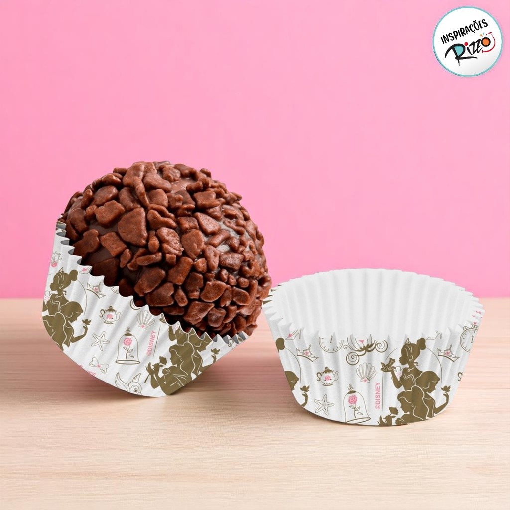 Forminha para Doces - Princesas - Número 5  - 100 unidades - Disney Original - Rizzo em Oferta na Shopee