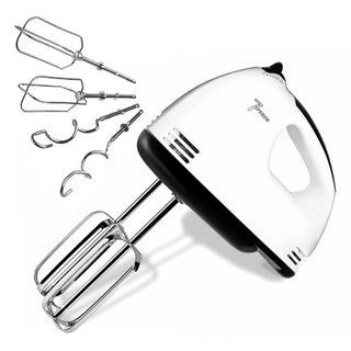 Batedeira De Mão Elétrica Bolo Chantilly 7 Velocidades 260W Batedeira Massa Bolo Ovos 220V