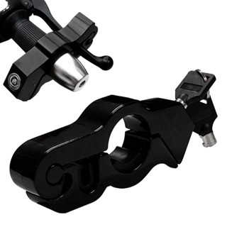 Trava Para Moto Manete Manopla Gp Tech Antifurto Aluminio Ultra Resistente Preta em Oferta na Shopee