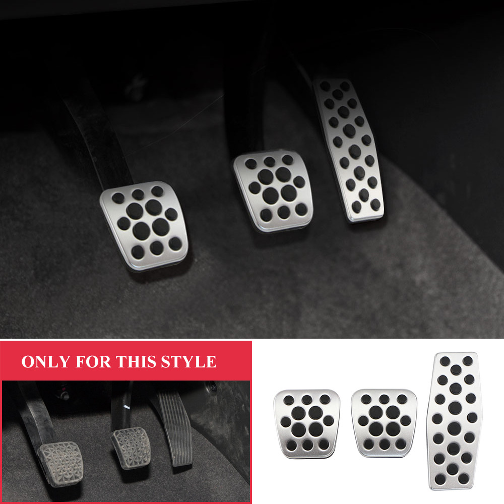 Almofadas De Pedal De Aço Inoxidável Capa MT AT Para Chevrolet Cruze Sedan Hatchback OPEL Mokka 2013-2015 ASTRA J Insign