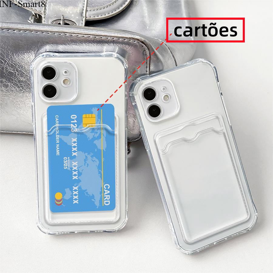 Capa Infinix Smart 9 8 Hot 50i 40i Para Capinha Macio Carta 6000 Case KBK em Oferta na Shopee