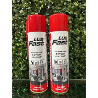 KIT COM 2 Desengripante Lubrificante Spray Lub Fast  300ml em Oferta na Shopee