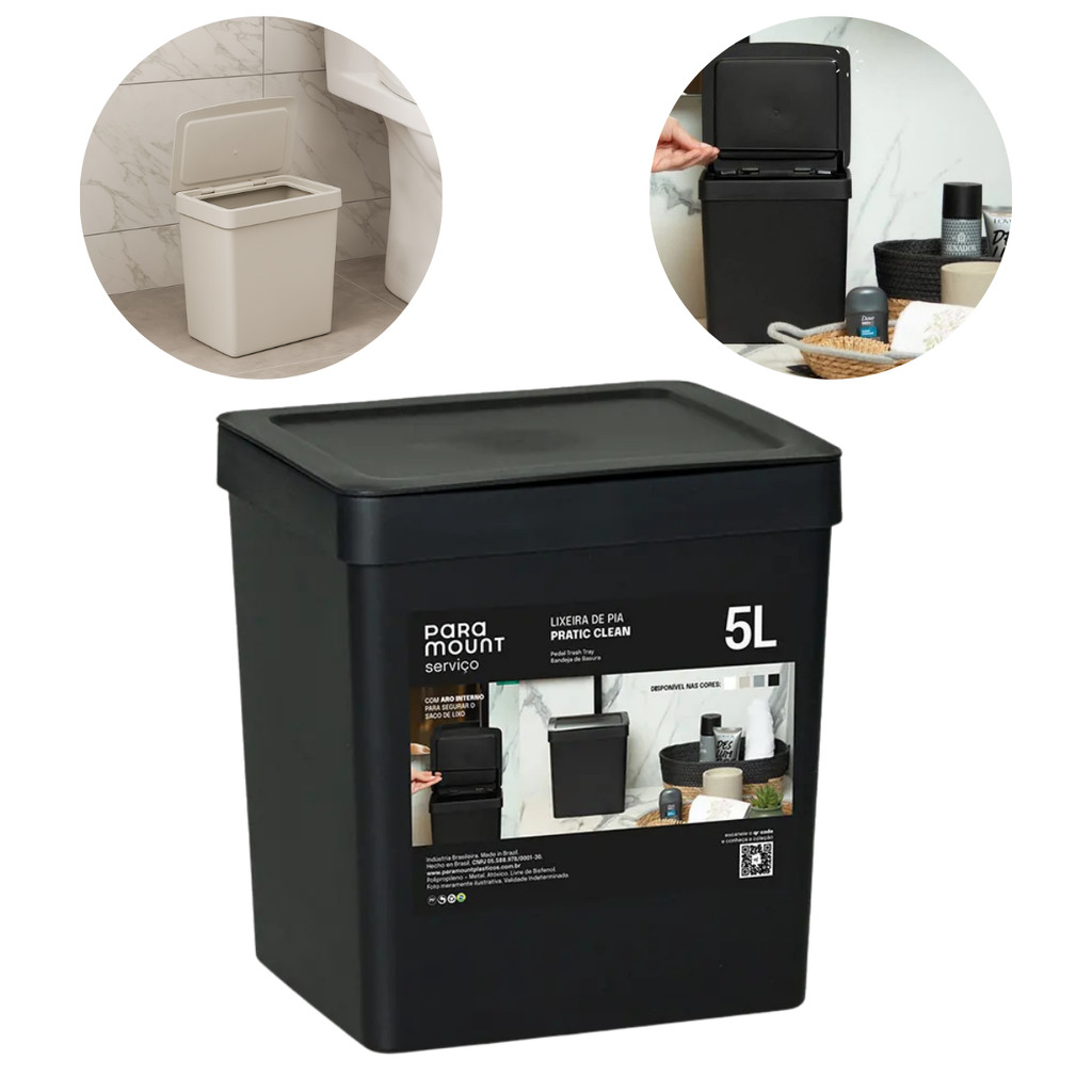 Lixeira Bancada Cozinha na Black Friday 2025 | BuscaProdutos
