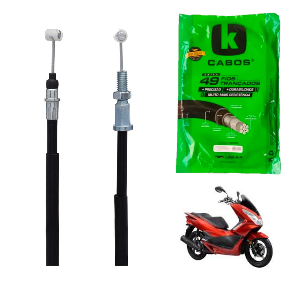 Cabo Freio Auxiliar Pcx 150 2014 2015 2016 2017 2018 2019 em Oferta na Shopee