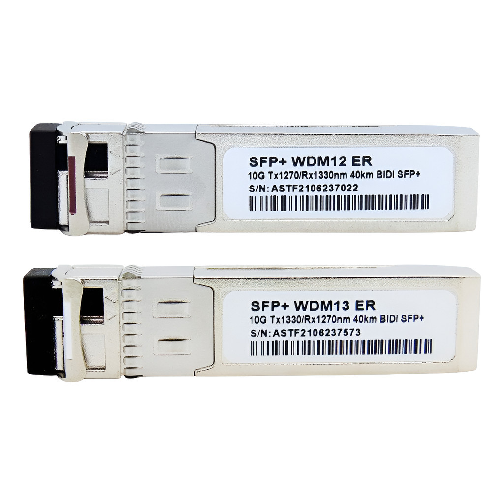 1 Par Gbic Sfp+ 10g 40km Lc/upc 1 Fibra Bidirecional