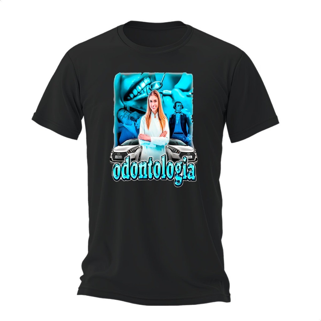 Camiseta Meme Curso faculdade Meme Odonto HB20 Loira ODONTOLOGIA GIRL