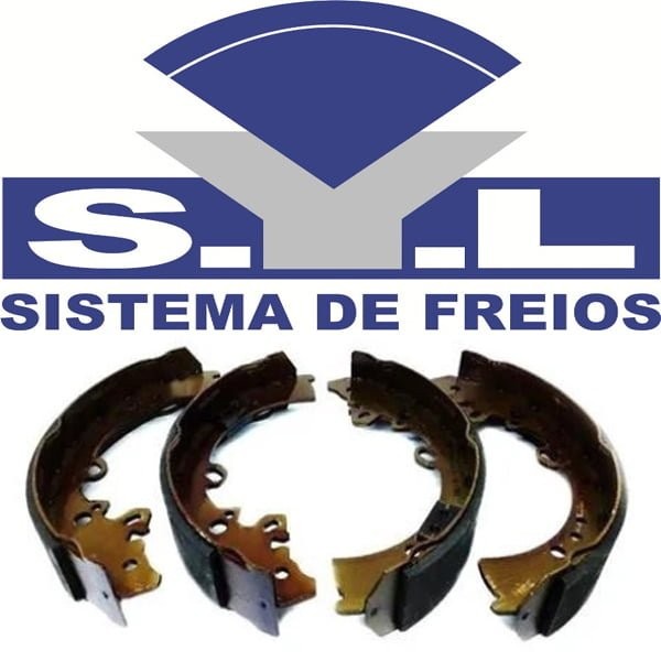 Sapata Lona Freio Toyota HILUX 2005 a 2024 Traseira SYL 208802