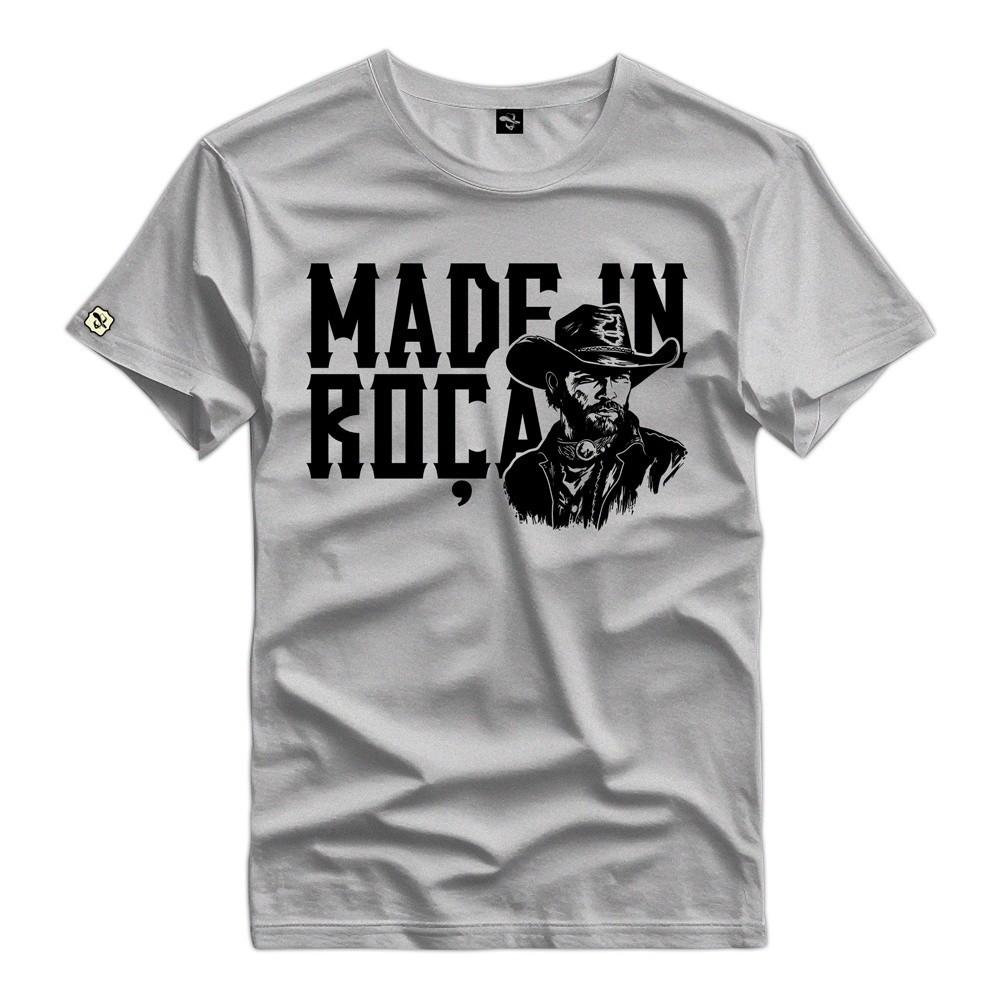 Camiseta Personalizada Estampada Fazenda Roça Vaqueijada Country