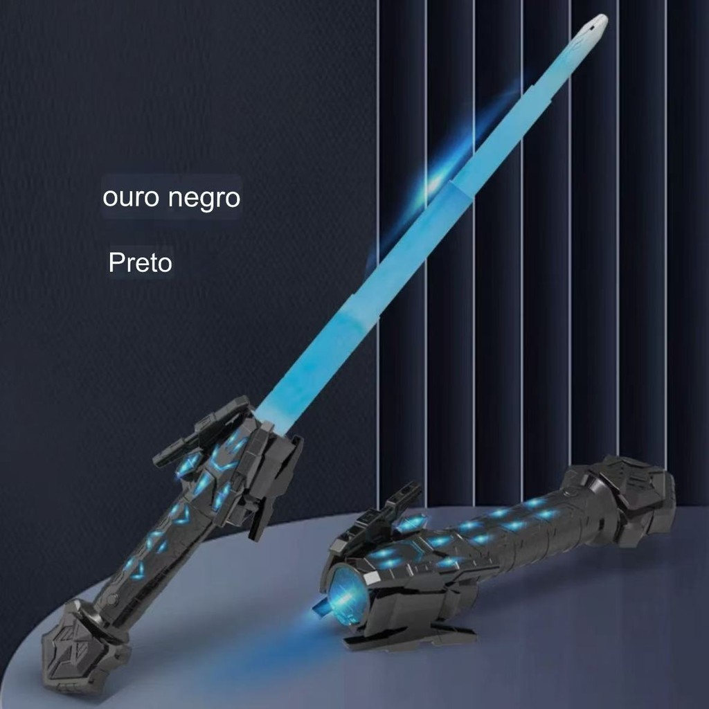 Legal retrátil espada Laser genuíno Star Wars brinquedo das crianças faca menino espada brilhante piscando vara fluoresc
