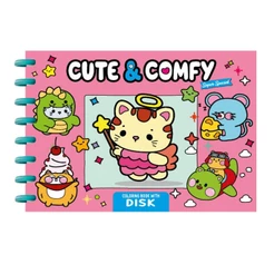 Cute & Comfy Super Special - Edição 20 - Livro de Colorir Adulto - Encadernação com Disco