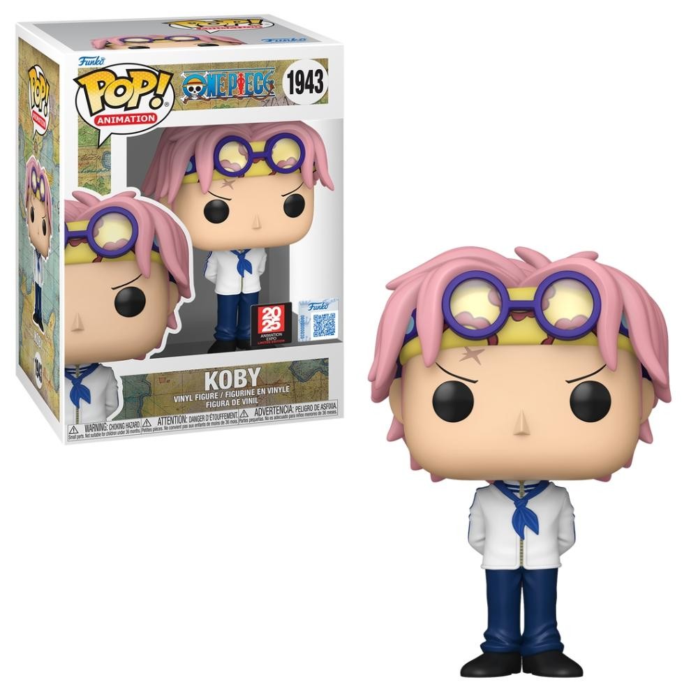 Boneco Funko Pop!  Expo 2025 One Piece Koby em Oferta na Shopee