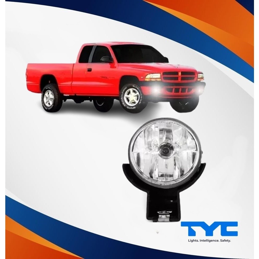 Farol Auxiliar Milha Direito Dodge Dakota Marca Tyc Ano: 1997 Até 2002 Cód: 19-5239-01-1A