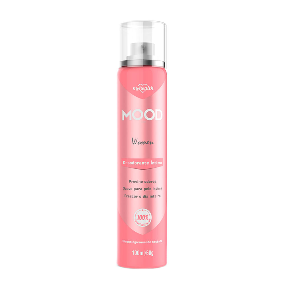 Desodorante Íntimo Mood Women Aerossol 100ml - Beauty