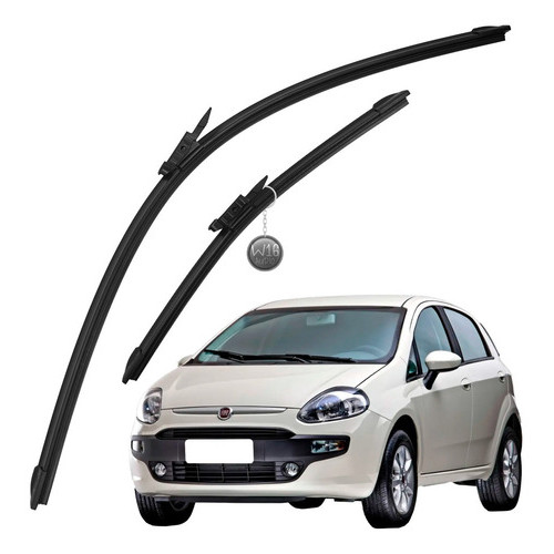 Palheta Limpador Parabrisa Dianteiro Silicone Fiat Punto