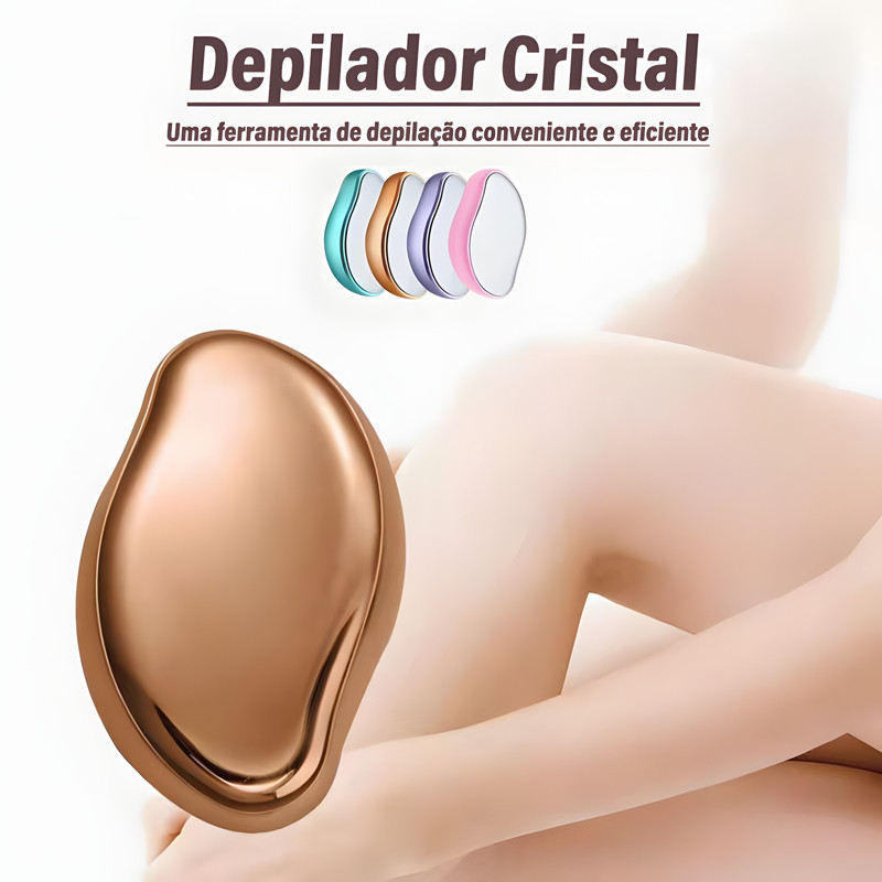 Depilador De Cristal Indolor Reutilizável Ferramenta De Beleza Fácil De Limpar Seguro
