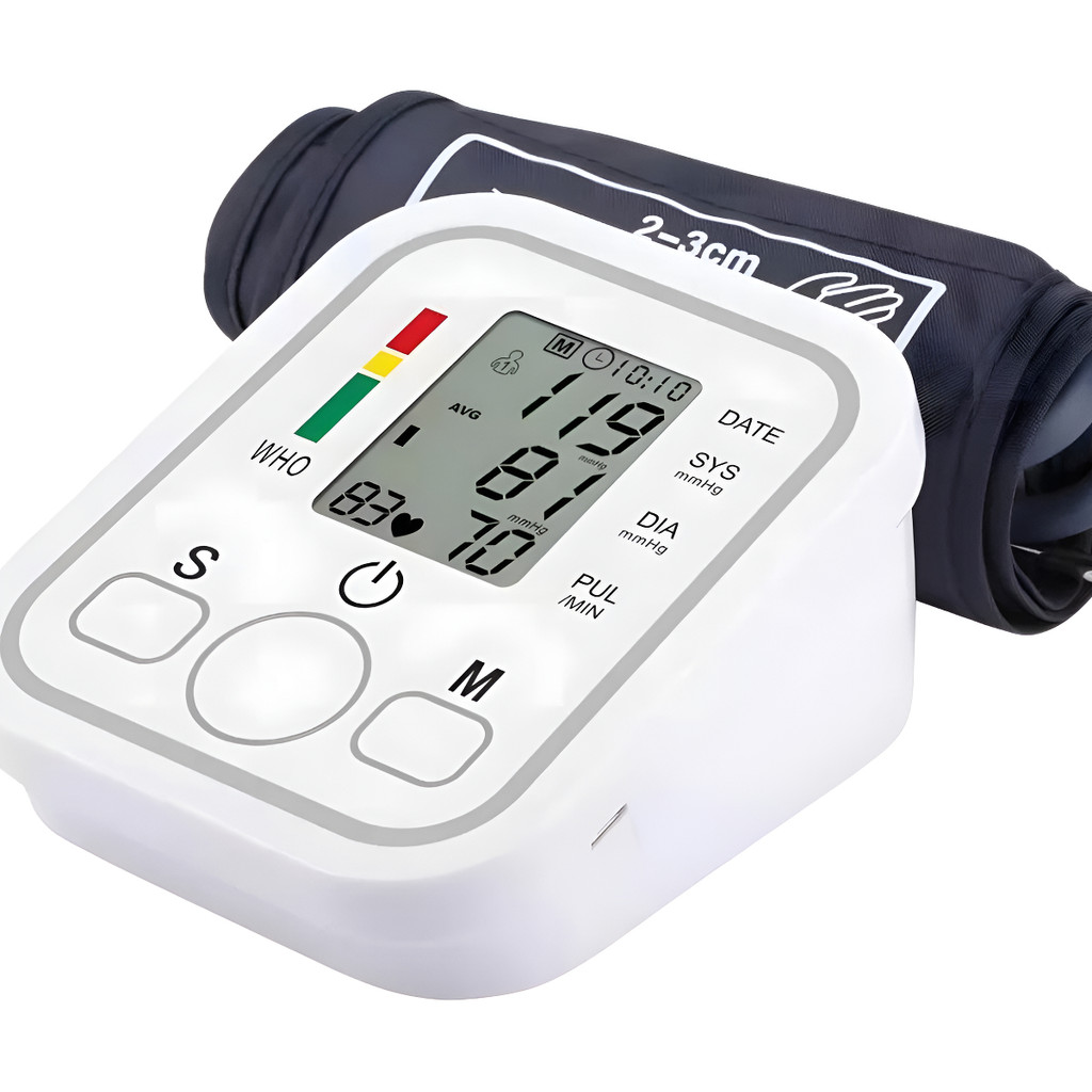 Medidor de Pressão Digital Preto Genérica Automático — R$ 190,00 em Shopee