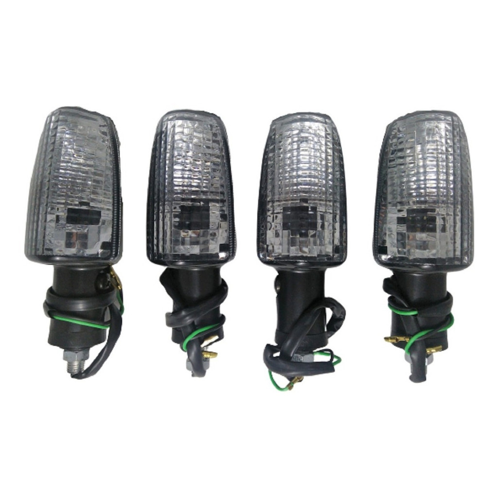 Seta Moto Honda Cg 125 Fume Cristal Metalizada Jogo 4 Gvs