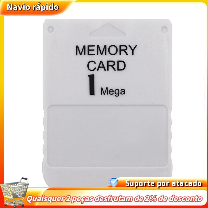 Para 1 Cartão De Memória PS1 PS Um Console De Jogos Salvar Jogo De Poupança De Dados Progresso De 1MB em Oferta na Shopee