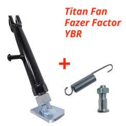 Cavalete Lateral com Regulagem Pezinho Descanso CG Titan 125 Titan Titan 150 - 160