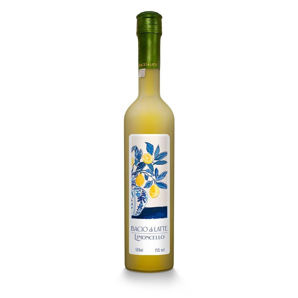 Licor Limoncello 500ml Bacio Di Latte