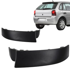 Moldura Lanterna Gol G4 06 07 08 09 10 11 12 13 14 Preto Texturizado