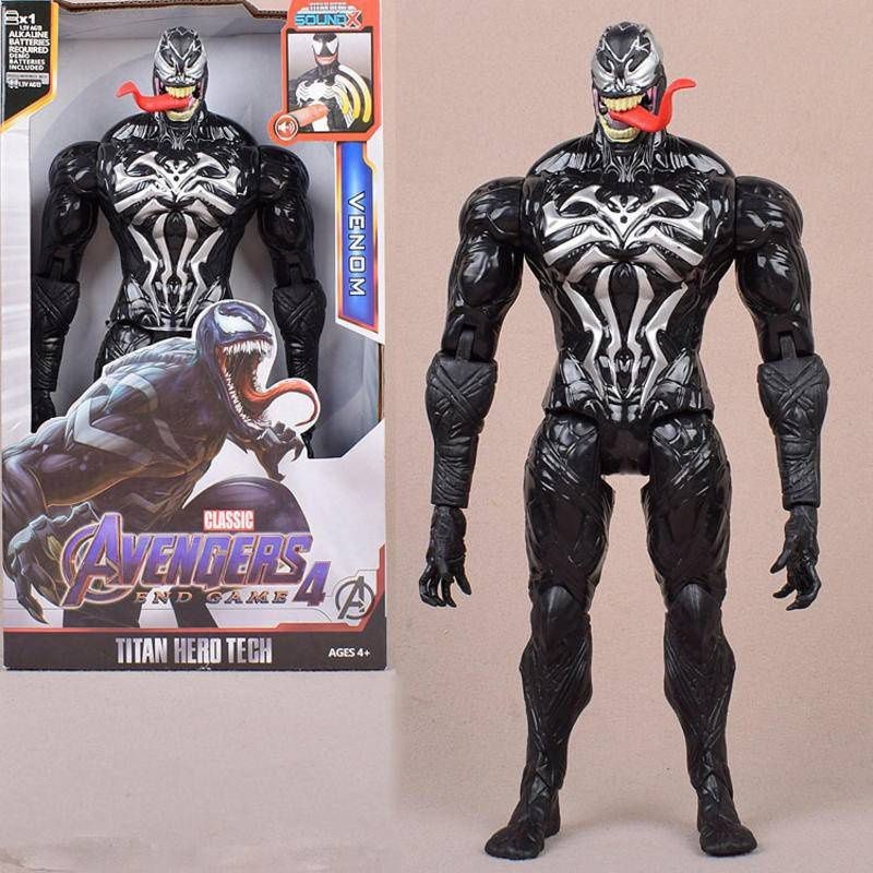 boneco vingadores de Venom 30cm em Oferta na Shopee