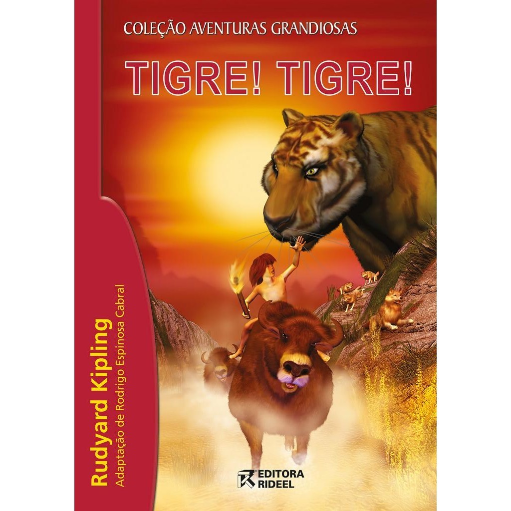 Livro: Tigre! Tigre! Autor: Rudyard Kipling (Novo, Lacrado)