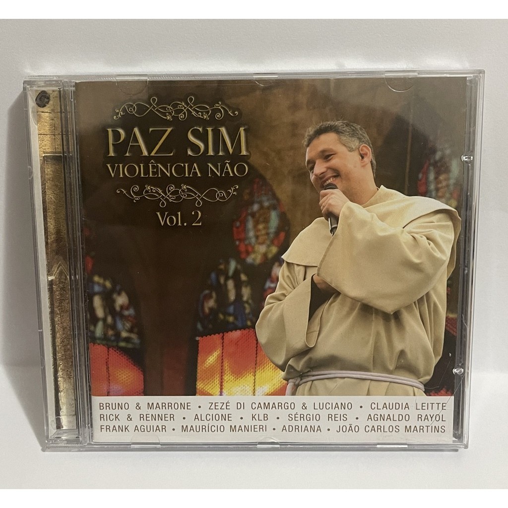 Cd - Padre Marcelo Rossi - Paz Sim, Violência Não Vol. 2