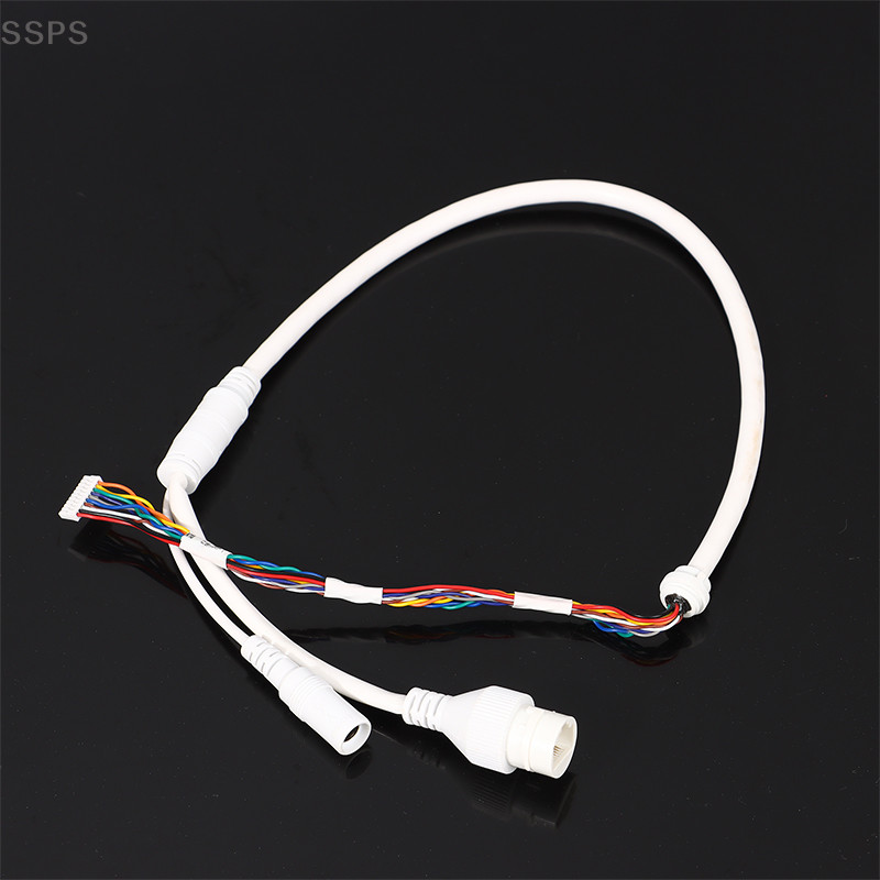 [SSPS] Cabo Ethernet Lan PoE RJ45 De Rede 10 Pinos 10 Para Câmera Ip Hikvision FAH