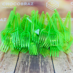 50~250 GARFO SOBREMESA PS NEON VERDE CLARO BELLO FESTAS(CHOCO)