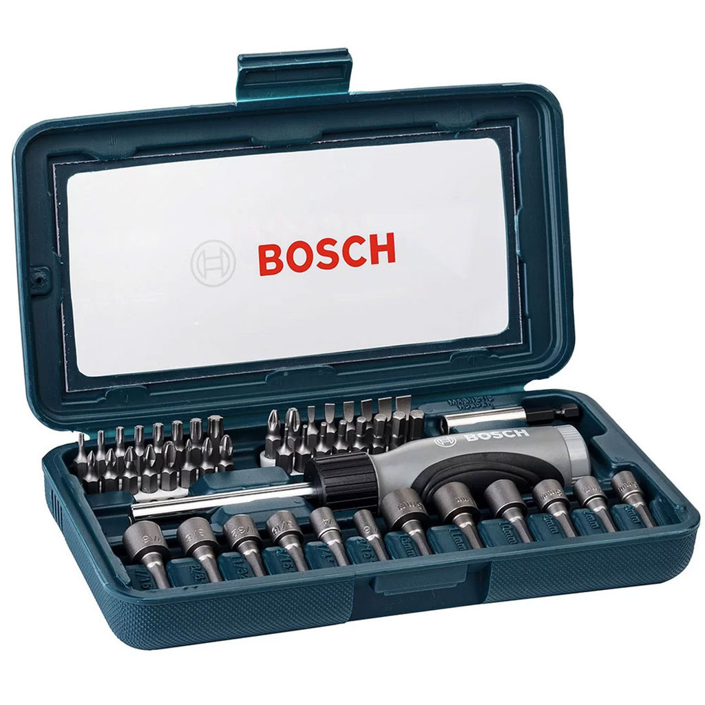 Jogo Pontas E Soquetes 46pcs Bosch - 2607017399
