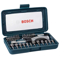 Jogo Pontas E Soquetes 46pcs Bosch - 2607017399