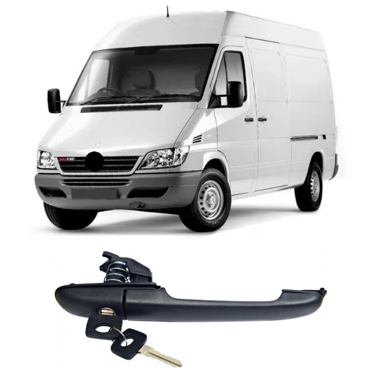 Macaneta Externa Chave Lado Esquerdo Sprinter 1997 a 2012