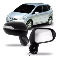 Retrovisor Fit 2003 2004 2005 2006 2007 2008 Eletrico Com Seta Lado Direito
