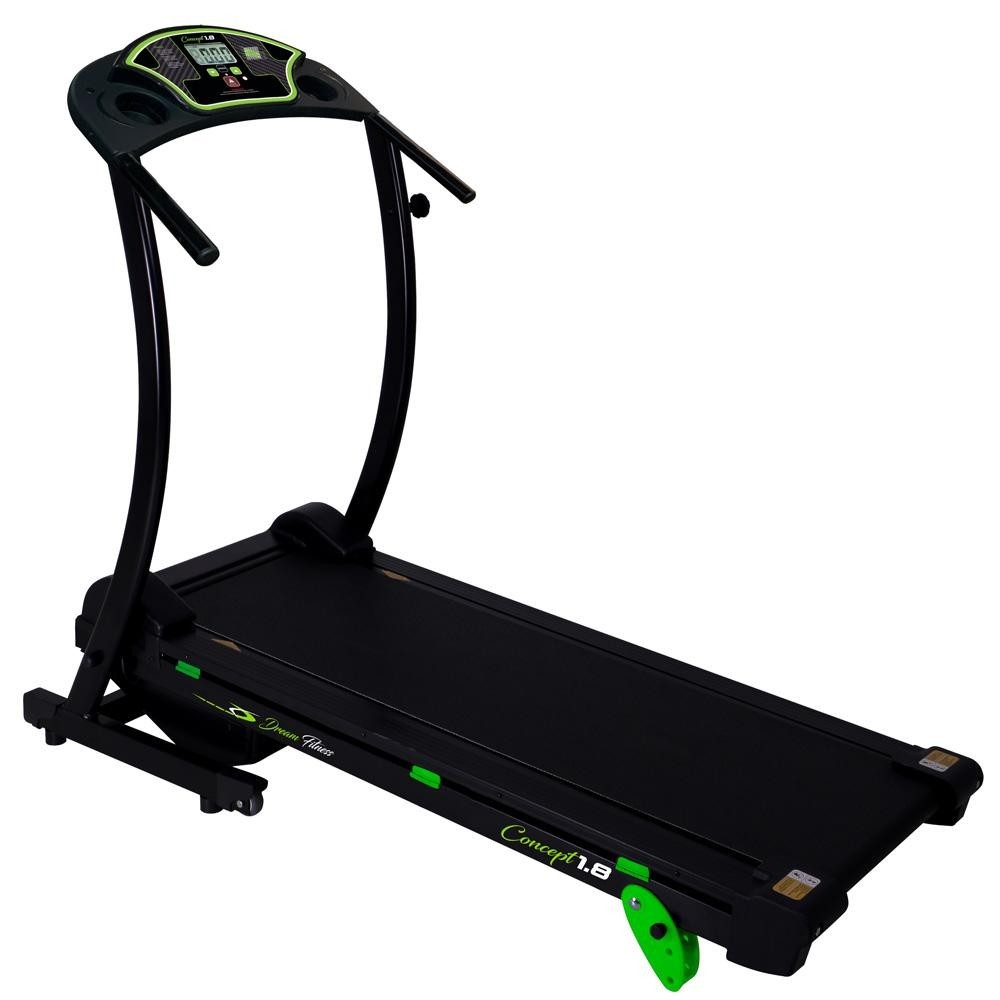 Esteira Elétrica Dream Fitness 6 Funções com Inclinação Concept 1.8