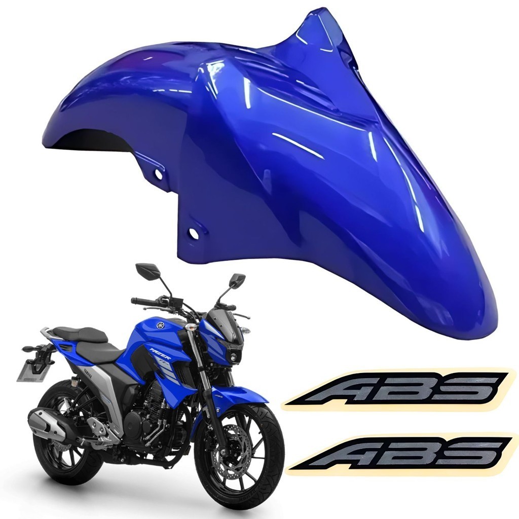 KIT PARALAMA DIANTEIRO AZUL FZ25 FAZER 250 2018 2019 2020 2021 2022 2023