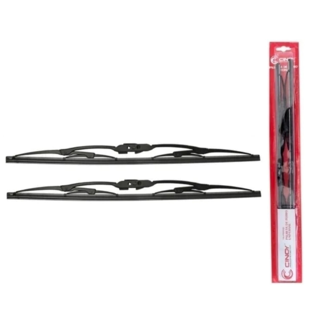 Par Palheta Ferro 20 Polegadas Limpador Parabrisa Dianteiro Cinoy em Oferta na Shopee