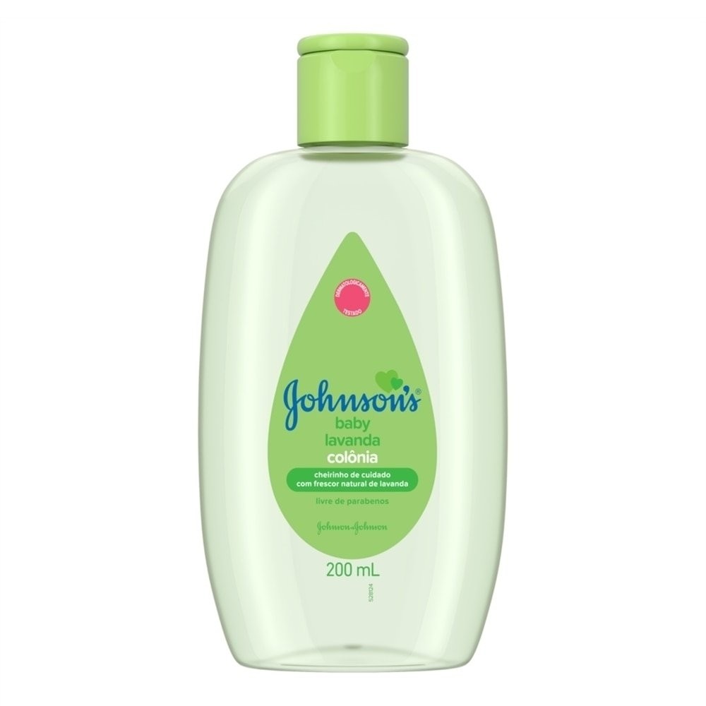 Colônia para Bebês Refrescante Johnson's Baby Lavanda 200ml
