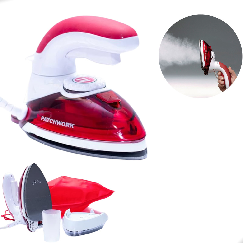 Mini Ferro 2 em 1 Viagem e Vertical Steamer Bi-Volt A Vapor