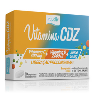 Vitamina CDZ - 30 Comprimidos em Oferta na Shopee