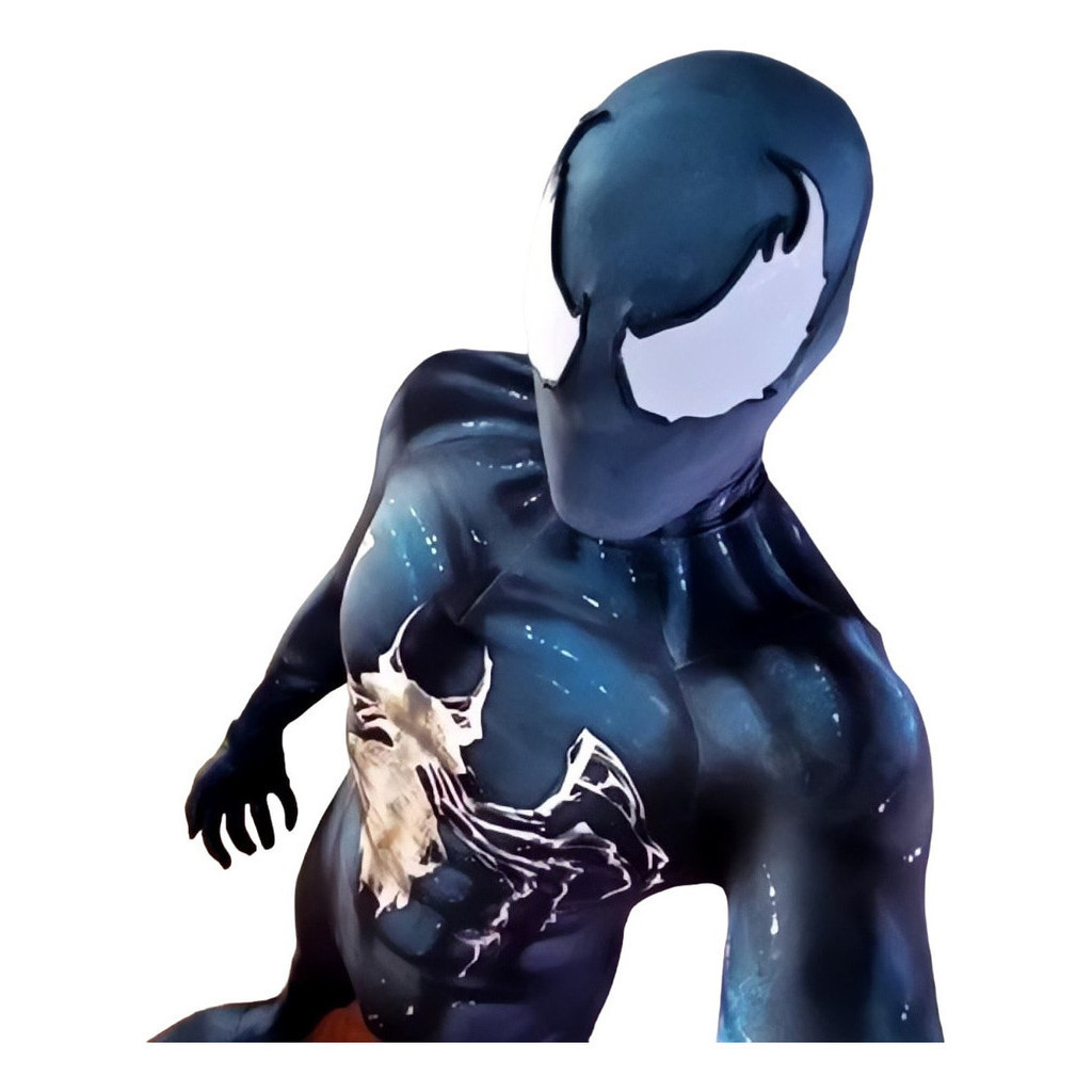 Fantasia Cosplay Venom Simbionte Homem Aranha Lentes Luxo em Oferta na Shopee