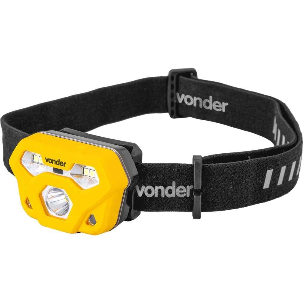 Lanterna Recarregável Para Cabeça LCV400 Vonder