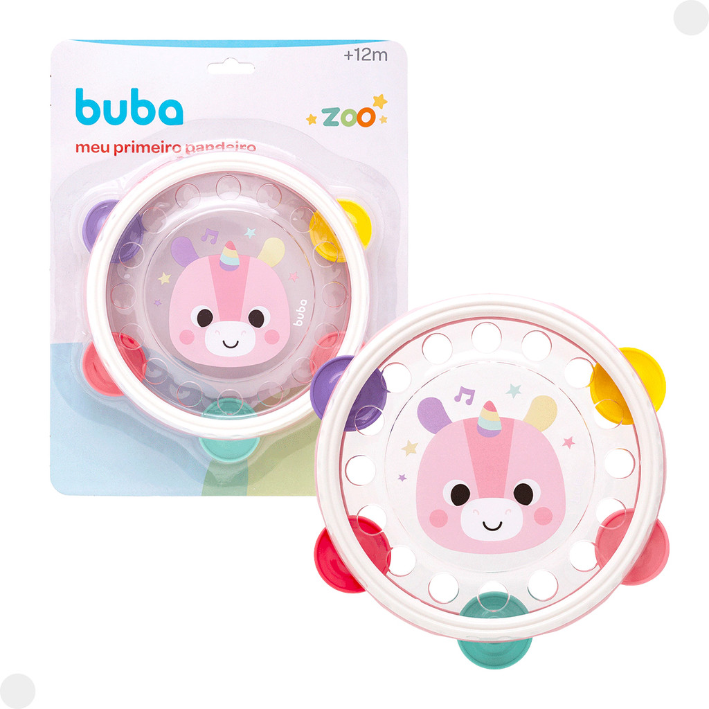 Brinquedo Instrumento Pandeiro Unicórnio Zoo 18826 - Buba em Oferta na Shopee