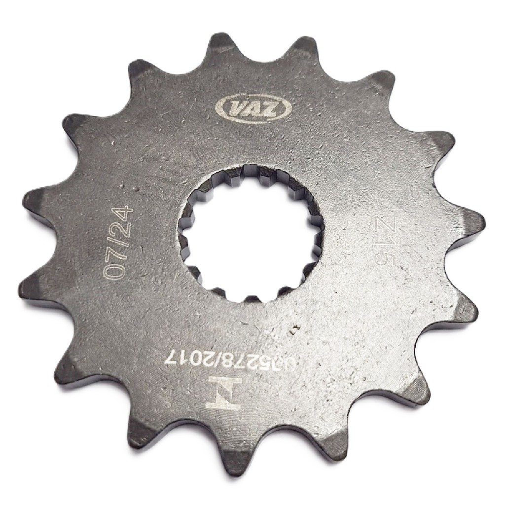 Pinhão 15 Dentes Mt 03 321 / Yzf R3 321 Aço 1045 Vaz em Oferta na Shopee