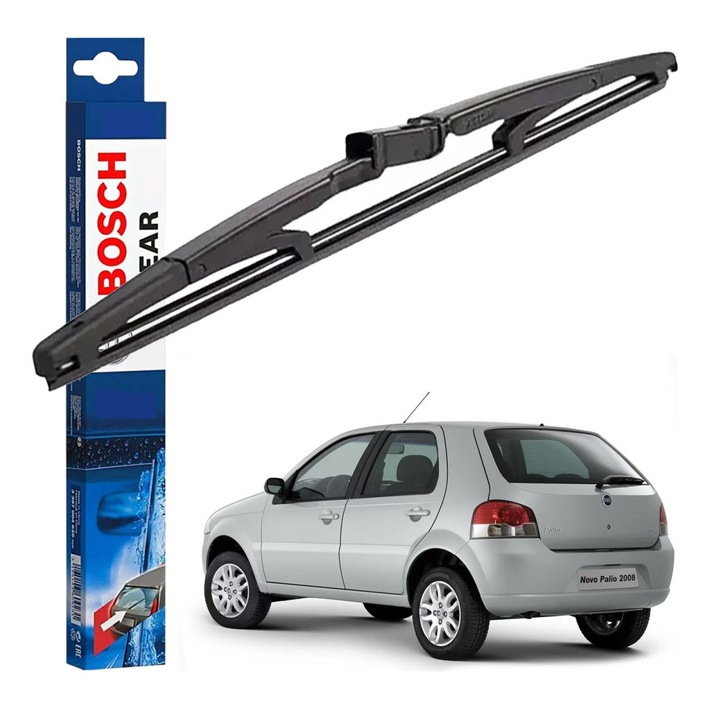 Palheta Limpa Traseira Paleta Bosch Fiat Palio 2004 A 2011 em Oferta na Shopee